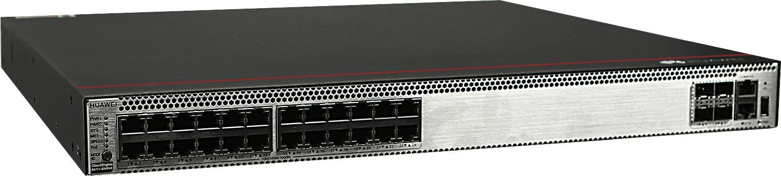 Stikalnik HUAWEI S5731-S24P4X, 24 vrat Gigabit, 4 SFP+, brez napajalnika