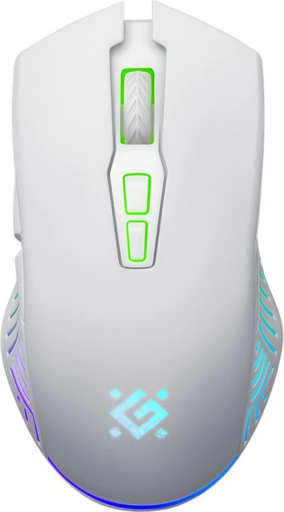 Brezžična miška, 3200 DPI, 7 gumbov, bela Defender PANDORA RF