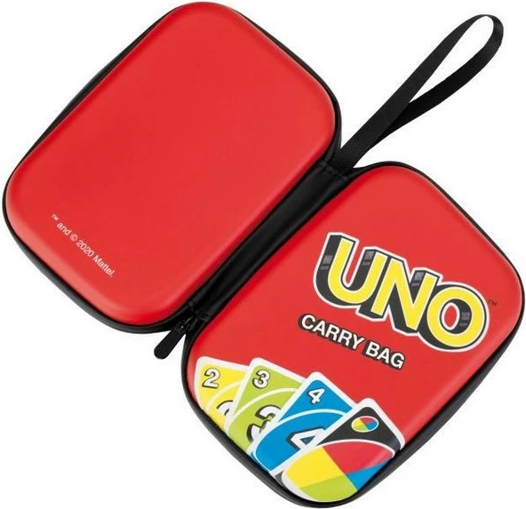 Zaščitna škatla za karte Uno, rdeča, dekorativna, Klein 5901