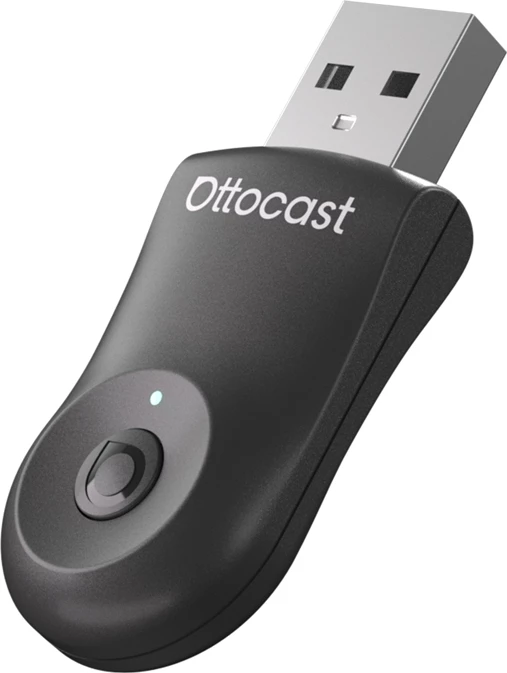 Brezžični adapter za avto za CarPlay in Android Auto Ottocast CA505-T MINI, črn
