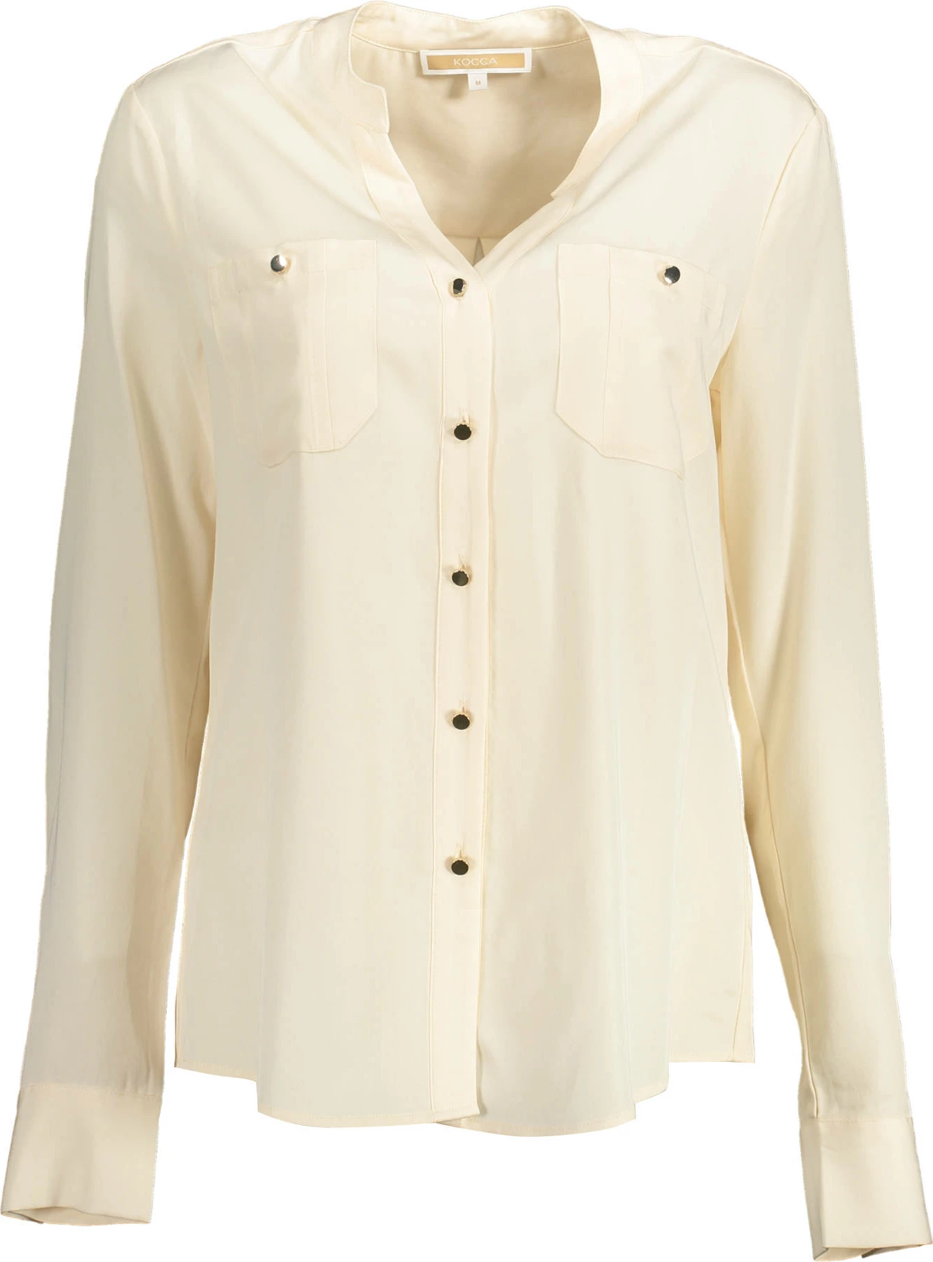 Dolga srajca z dolgimi rokavi KOCCA, za ženske, bela