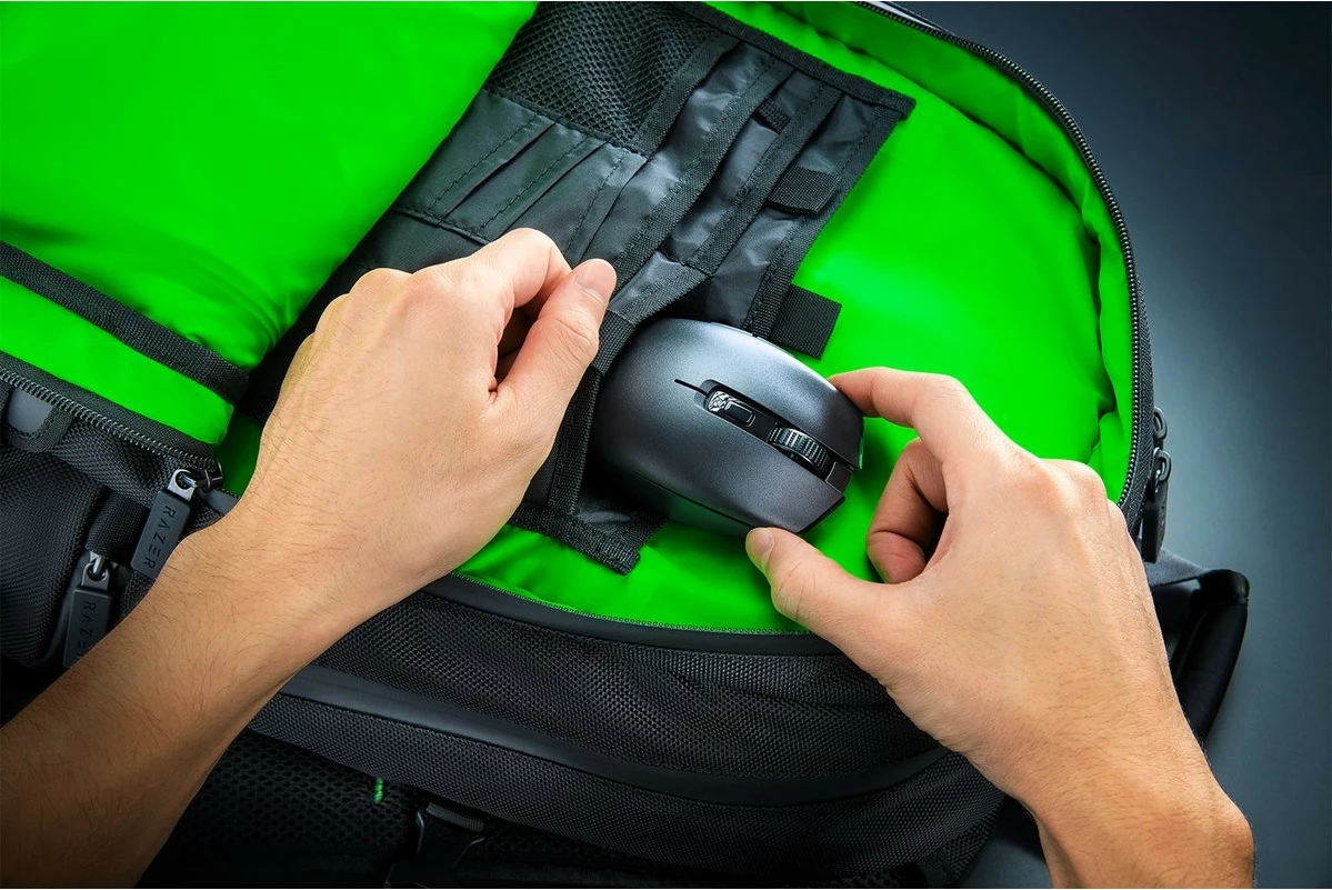 Gaming miška Razer Orochi V2, brezžična, 18000 DPI, črna