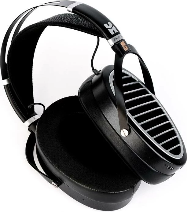 Planarne brezžične slušalke HiFiMAN Ananda BT R2R, Bluetooth 5.1, črne