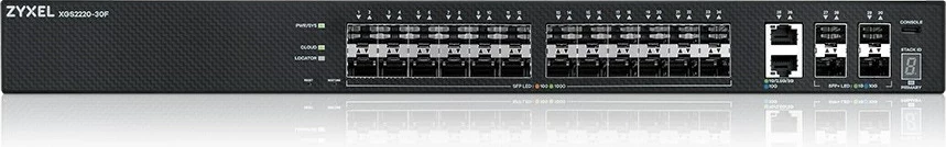 Upravljano L3 stikalo ZyXEL XGS2220-30F, črno