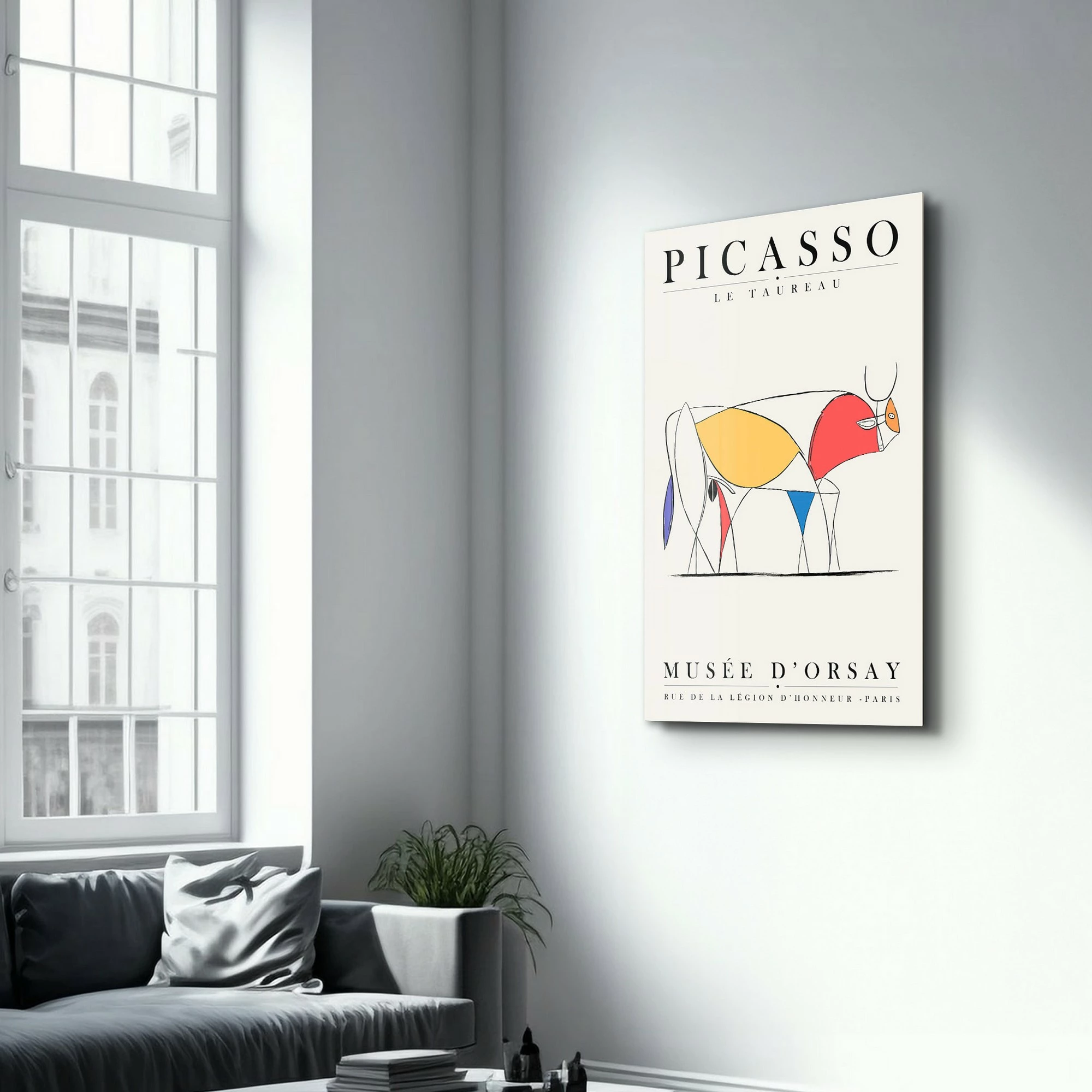 Dekorativna slika iz kaljenega stekla, Wallity SPR-1159, 35 x 55 cm