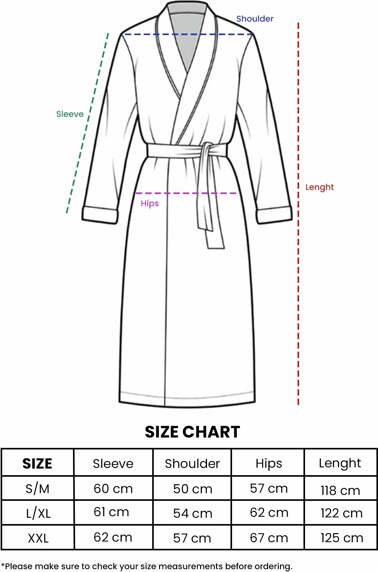 Kopalna halja unisex, kimono, ecru, Mijölnir