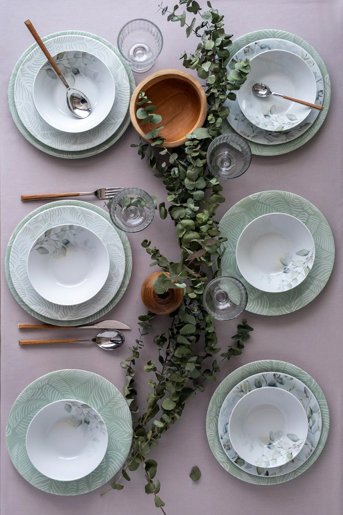 Set porcelani za kosilo 24-delni, Hermia, NNZG24Y2885698