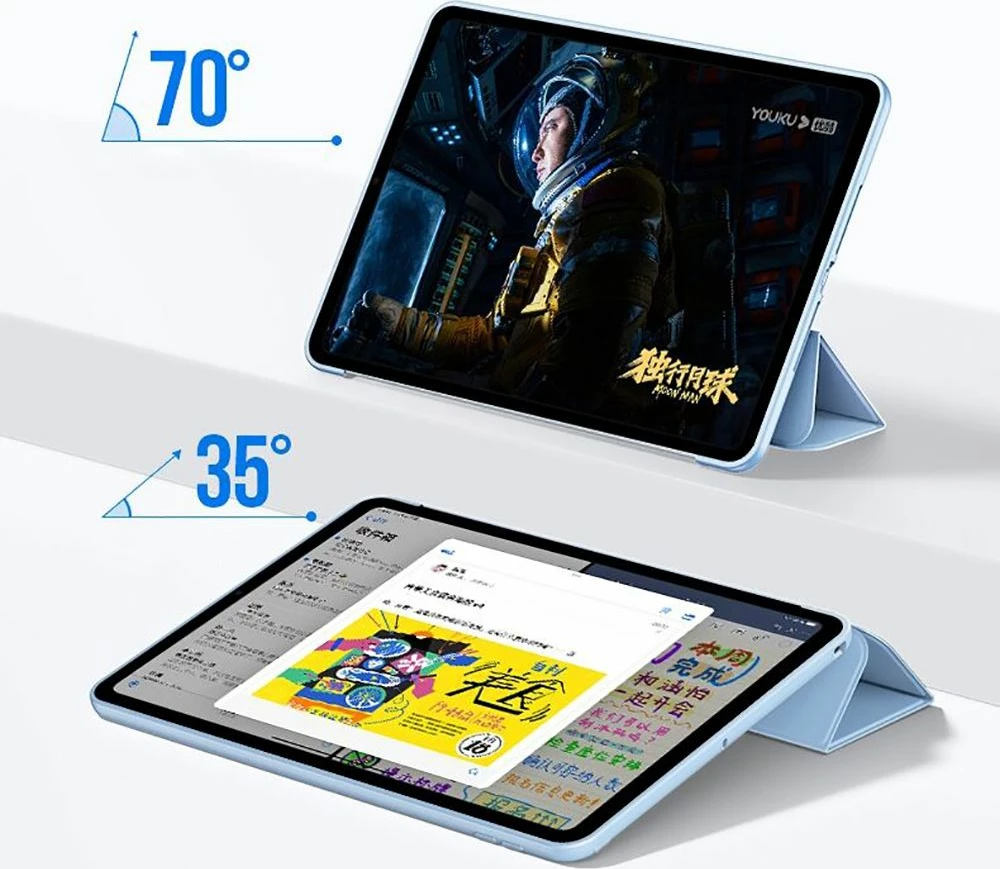 Ovitek za iPad 10,9" (2022) SmartCase Tech-Protect, svetlo siva