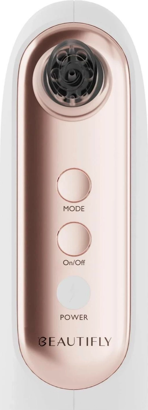 Naprava za nego obraza Beautifly B-Hydraclear PRO, 3 hitrosti, HD kamera, bela