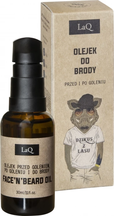 Olje za brado Wild Forest LaQ, 30 ml, za moške