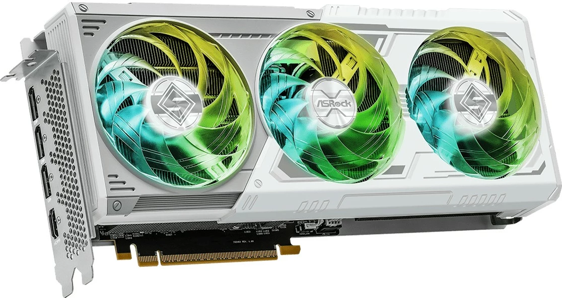 Grafična kartica B580 STEEL LEGEND ASRock, 12GB GDDR6, PCI-E 4.0, bela