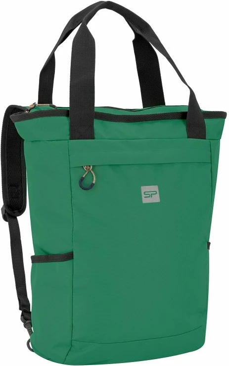 2 v 1 mestni nahrbtnik in torba, za moške in ženske, zelen Spokey
