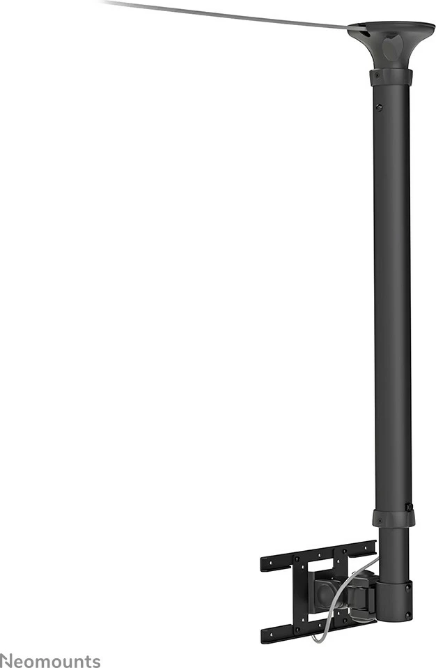 Stropni nosilec za monitor Neomounts FPMA-C100, 12 kg, 25,4 cm (10") - 76,2 cm (30"), 75 x 75 mm, 200 x 100 mm, 790 - 1290 mm, črn