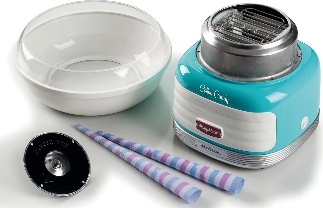 Stroj za sladkarije iz sladkorne vate Ariete, moder