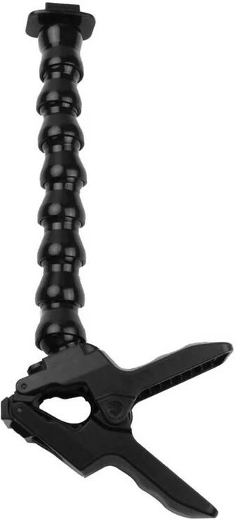 Nosilec s sponko za športne kamere Puluz PU179, črn