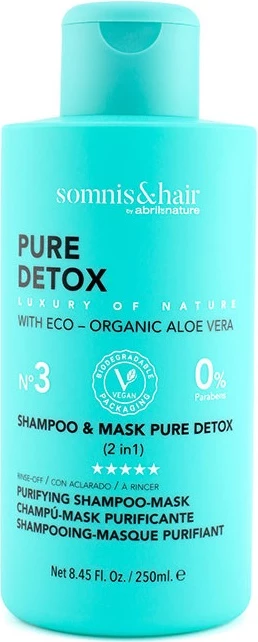 Šampon in maska za lase Somnis&Hair Pure Detox, 250 ml
