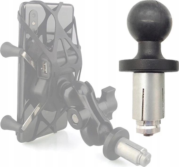 Držalo za telefon za motor FreedConn MC7C + BM2R, črno