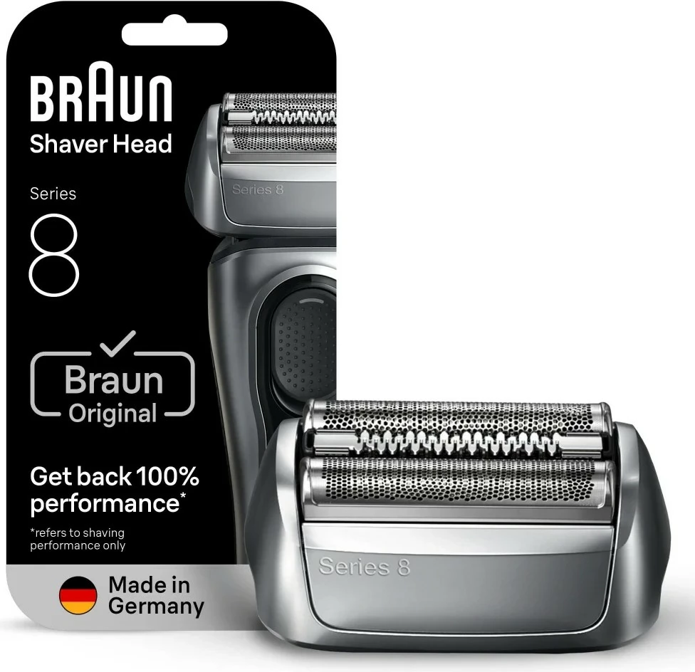 Zamenjalna glava za britje Kombipack 83M, Braun, Series 8, srebrna