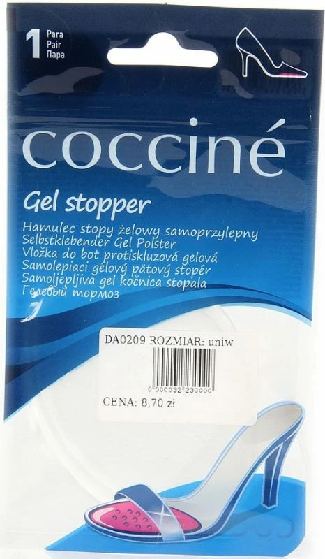Prosojen gel vložek za čevlje Coccine, ženski
