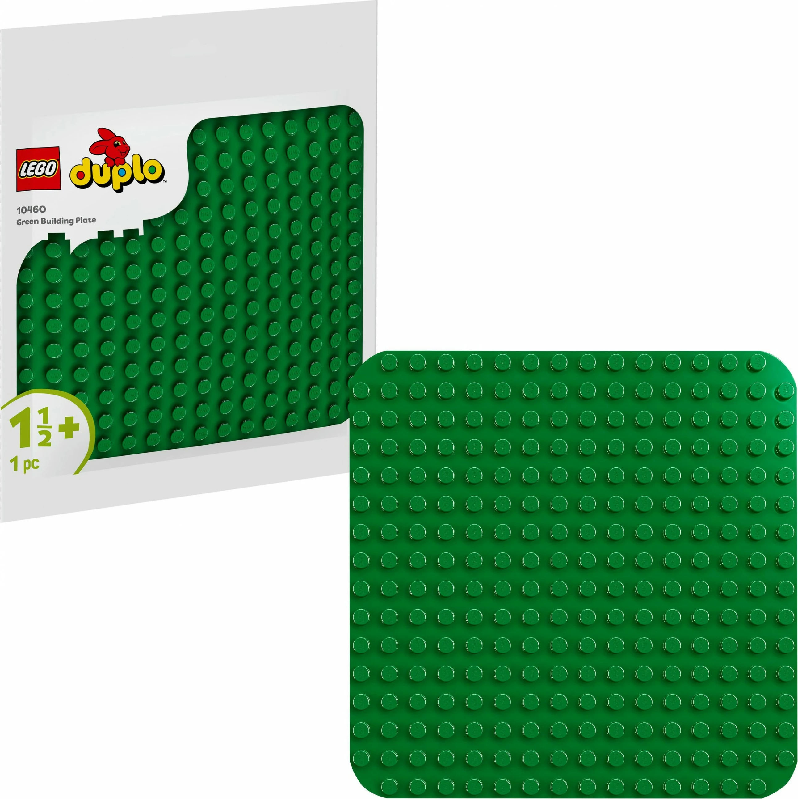 Gradbena plošča LEGO DUPLO 10460, 1 kos, zelena