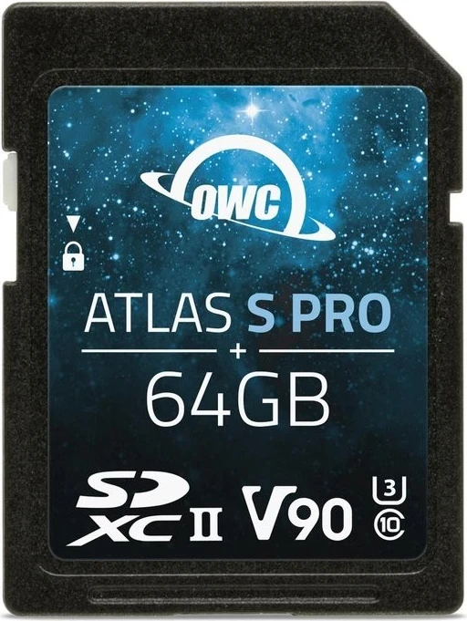 Kartica za pomnjenje 64GB OWC SDXC Atlas S Pro UHS-II V90