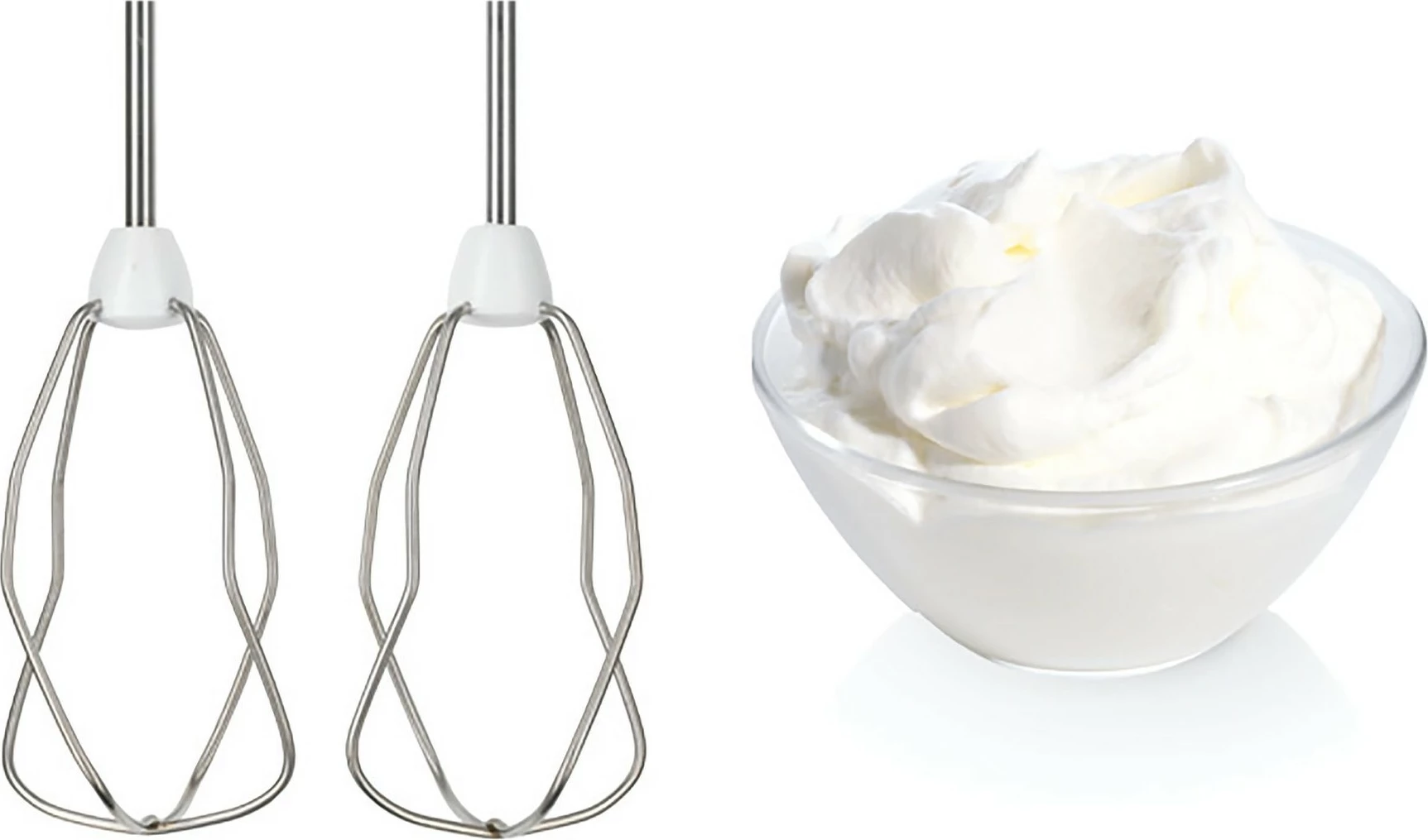 Mikser za ročno mešanje Bosch MFQ2600W, 3 L, bel