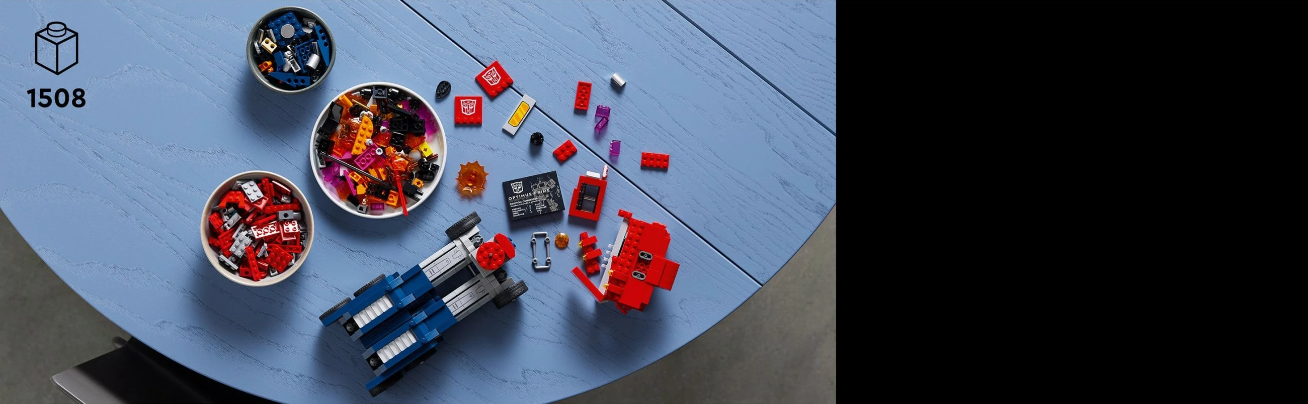 Set gradnje Optimus Prime, 1508 kosov, večbarven – LEGO ICONS