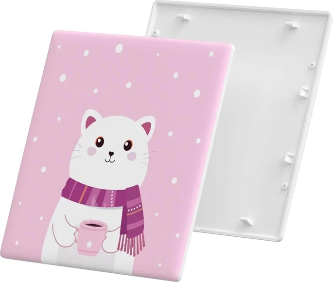 Dekorativni pokrov za stikalo na dotik, Sonoff T5-1C-86, plastičen, rožnat