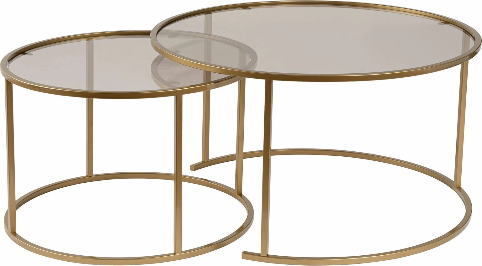 Set mizic za kavo Nordure Aurum, 80 in 60 cm, zlato in bronasto