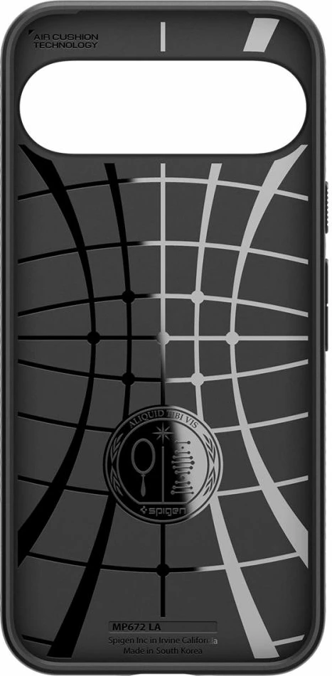 Ovitek Spigen Liquid Air za Google Pixel 9 Pro XL, črn