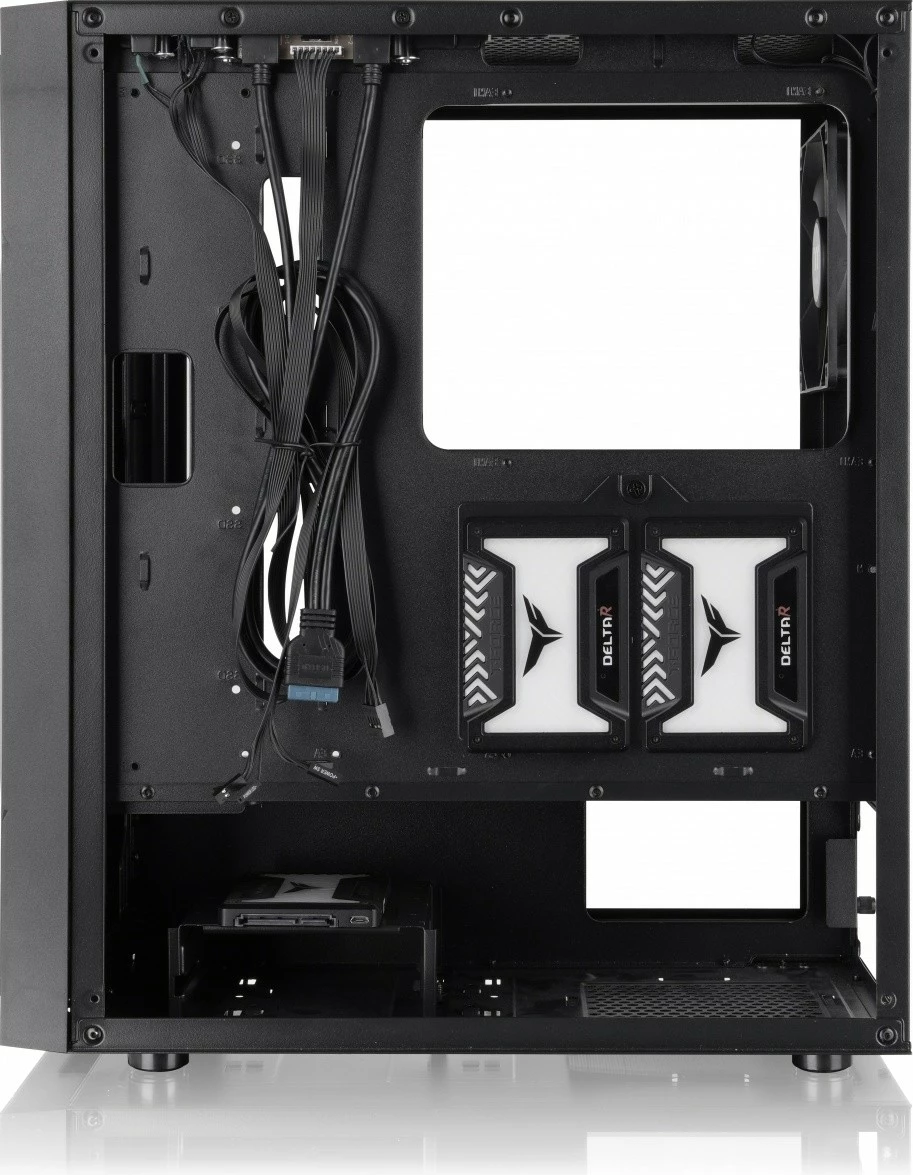 Računalniško ohišje Thermaltake Versa XM1, Midi Tower, ATX/Micro ATX/Mini ITX, črn