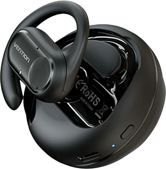 Brezžične slušalke Vention OpenBeat O11, Bluetooth 5.3, z mikrofonom, črne