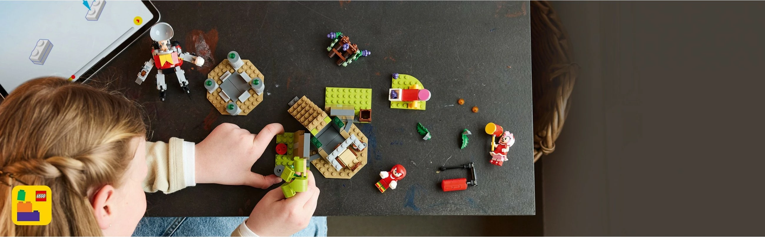 Set za gradnjo Knuckles in Master Emerald, LEGO Sonic the Hedgehog 76998, 325 delov, večbarven