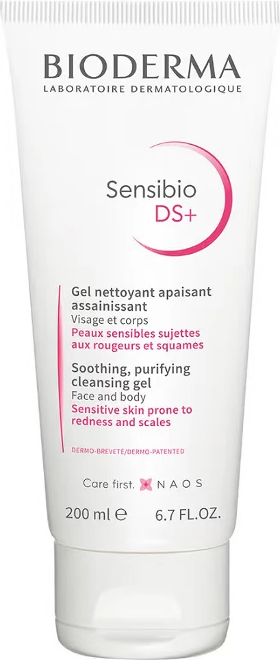 Čistilni gel za obraz Bioderma Sensibio DS+ 200 ml