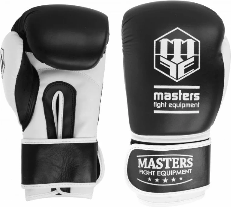 Boksarske rokavice MASTERS RPU-TR 011112-12, črne, 14 oz za moške in ženske