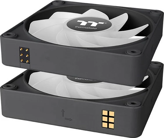 Ventilator 14 cm Thermaltake CT140 EX Reverse ARGB Sync, črn