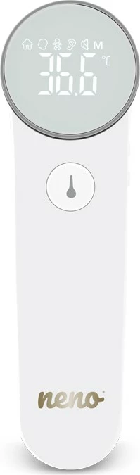 Brezkontaktni termometer neno Medic T07, LCD, za čelo, bel