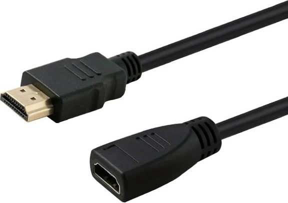 Podaljšek HDMI, Savio CL-132, 1 m, črn