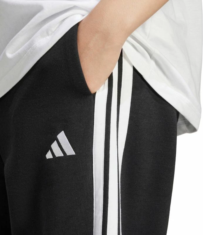 Hlače adidas za ženske, črne