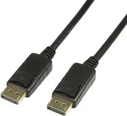 DisplayPort kabel LogiLink CV0074, 5 m, 4K, črn