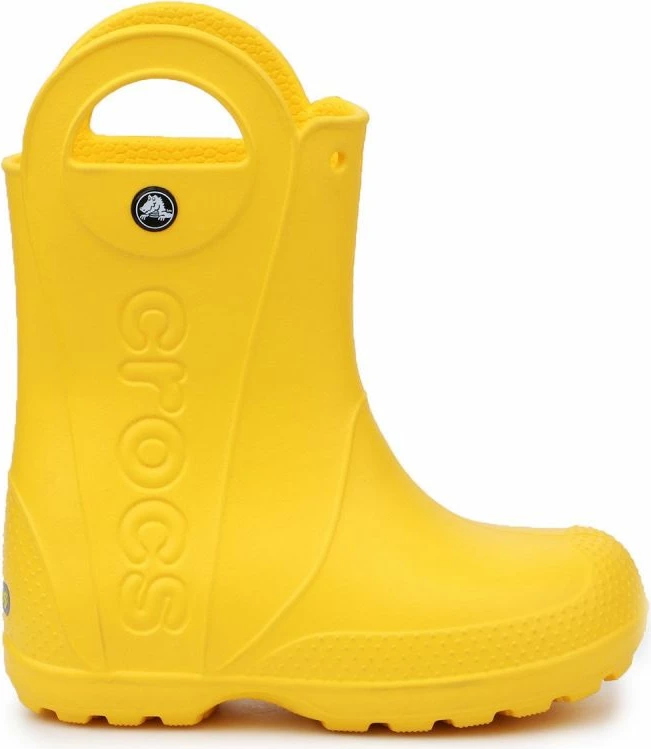 Dežni škornji za otroke Crocs, rumeni