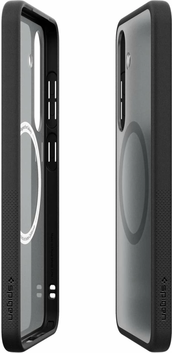 Silikonski ovitek za Samsung Galaxy S25 Spigen Capella GP-FPS931PGBJW, z MagFit, črn