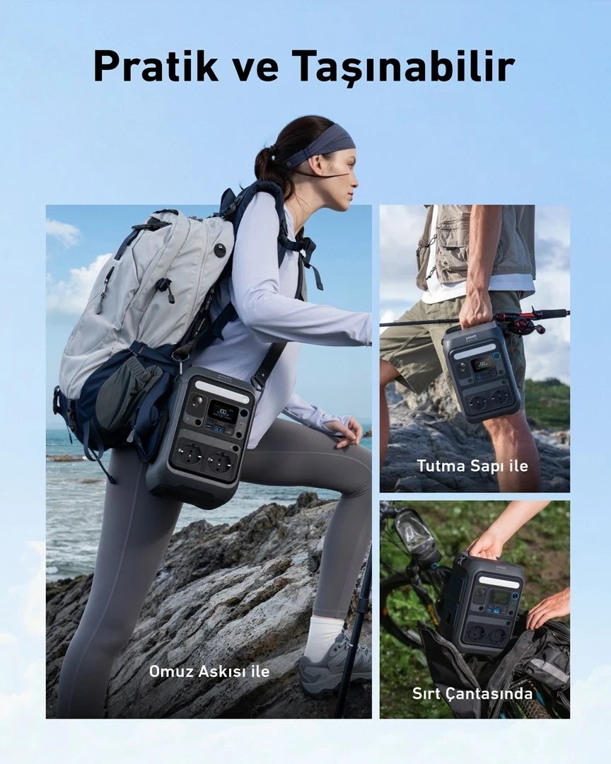 Prenosna napajalna postaja 288Wh, 600W Anker SOLIX C300X