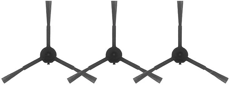 Komplet stranskih krtač za robotski sesalnik AiRROBO T20+, 3 kosa, črne