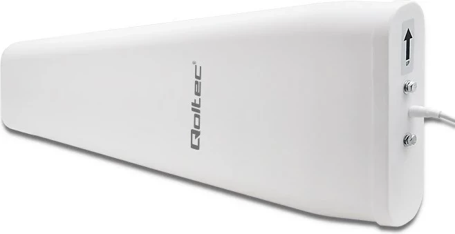 Antena za 5G LTE Qoltec 57032, 14 dBi, bela