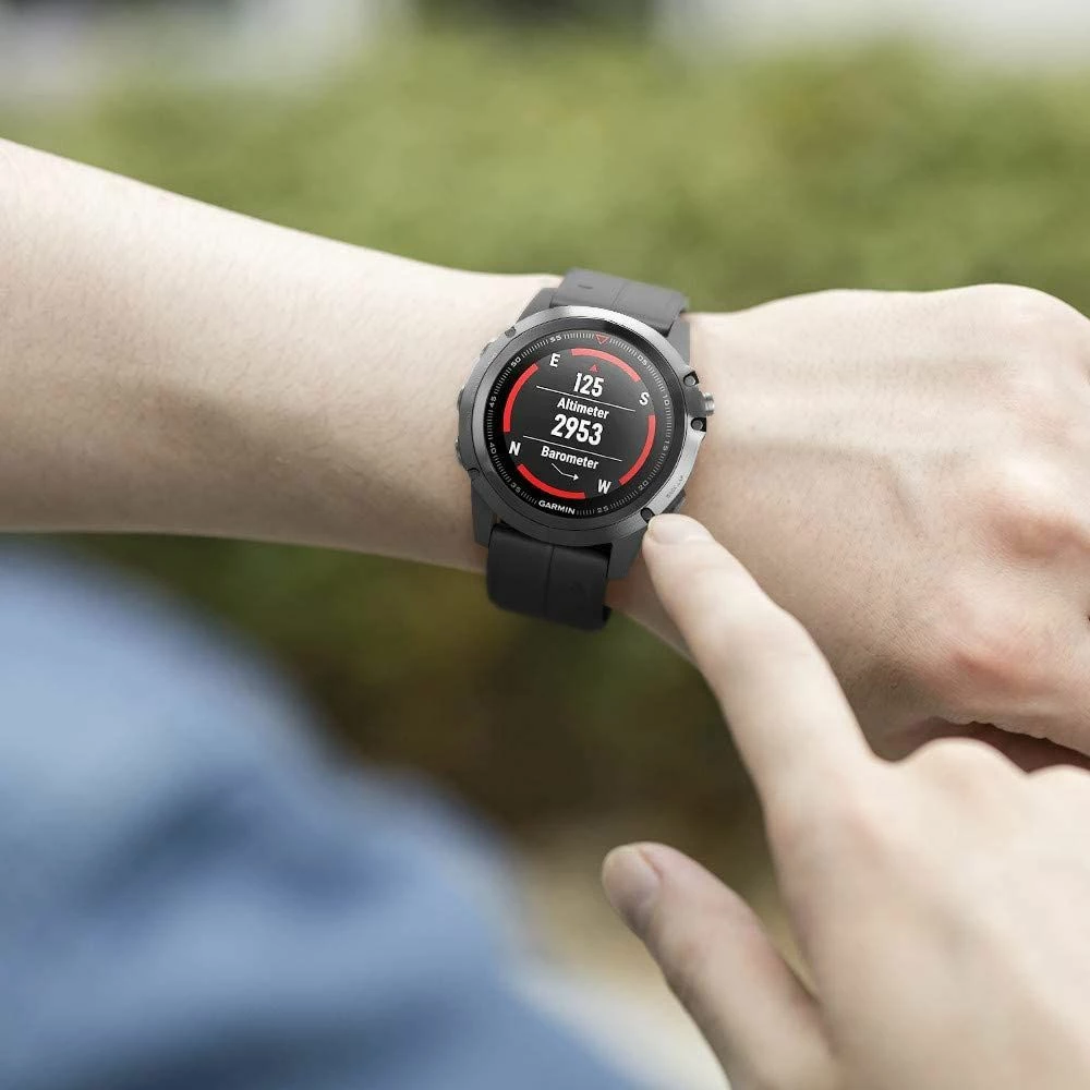 Športni pašček Tech-Protect IconBand za Garmin Fenix 3/5X/3HR/5X Plus/6X/6X Pro/7X, črn