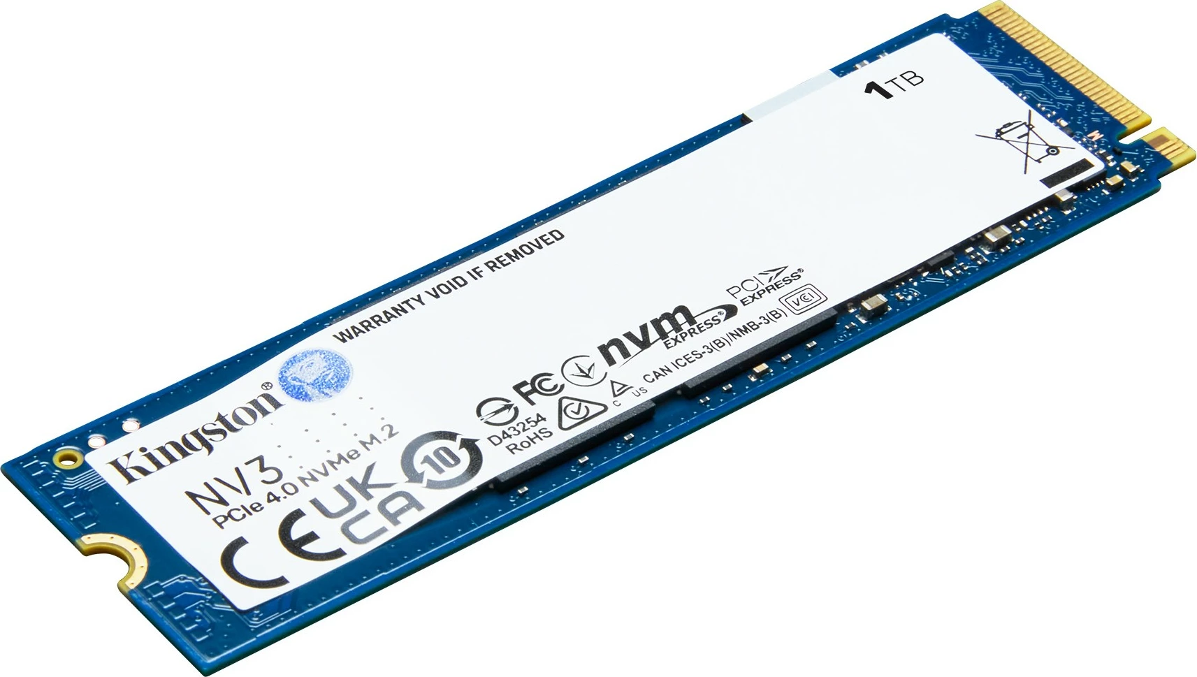 SSD Kingston NV3, 1 TB, M.2, 6000 MB/s