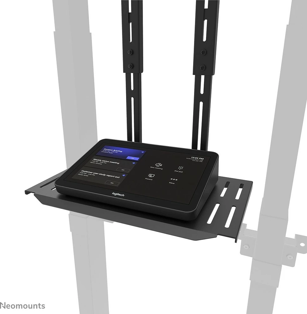 Multimedijski komplet Neomounts AFL-875BL1, univerzalen, polica, črna