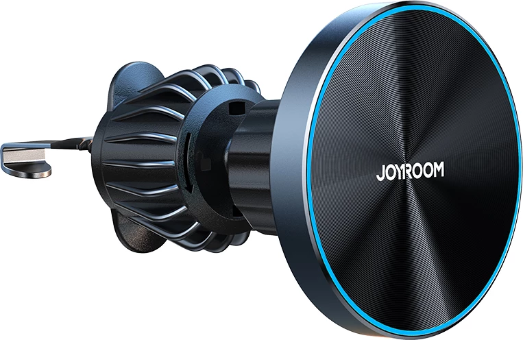 Magnetni avto nosilec z brezžičnim polnjenjem 15W, Joyroom JR-ZS240 Pro, črn