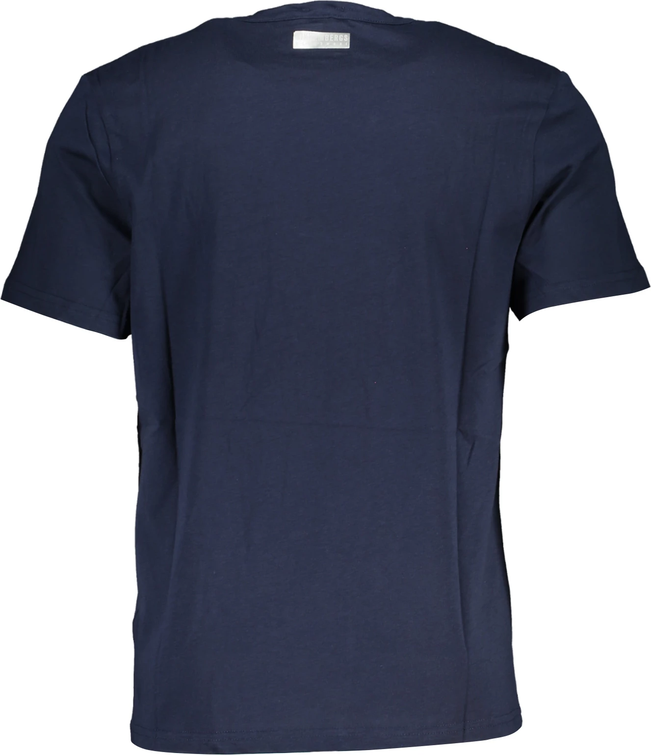 Bombažna majica z kratkimi rokavi za moške, modra, Bikkembergs